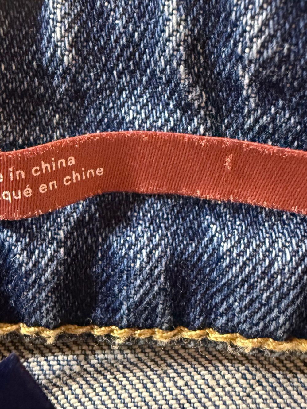 Anthropologie Pilcro The Borrowed Boyfriend Patchwork Blue Jeans Size 26 - Picture 9 of 16
